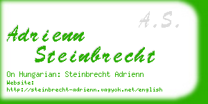 adrienn steinbrecht business card
